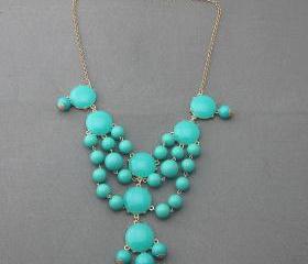 Sale party wedding necklace/gift /statement necklace/Crystal Pearl Necklace/bubble necklace/bib necklace/acrylic necklace 25