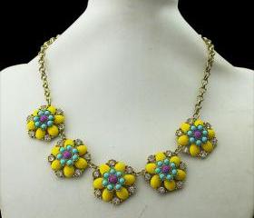 Sale party wedding necklace/gift /statement necklace/Crystal Pearl Necklace/bubble necklace/bib necklace/acrylic necklace 31